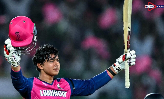 IPL පිටිය උඩු යටිකුරු කළ 14 හැවිරිදි සූර්යවංශි