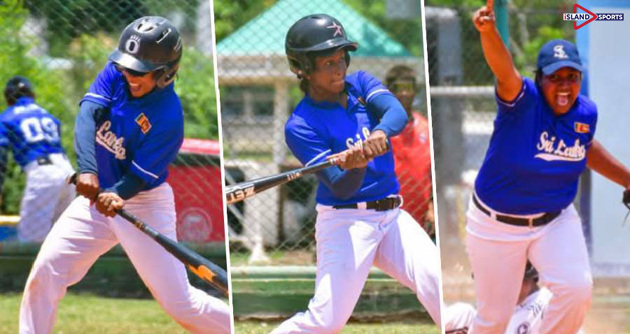 ජාත්‍යන්තර බේස්බෝල් පිටියේ ශ්‍රී ලංකා කාන්තා පිල සිය මංගල ජය වාර්තා කරයි