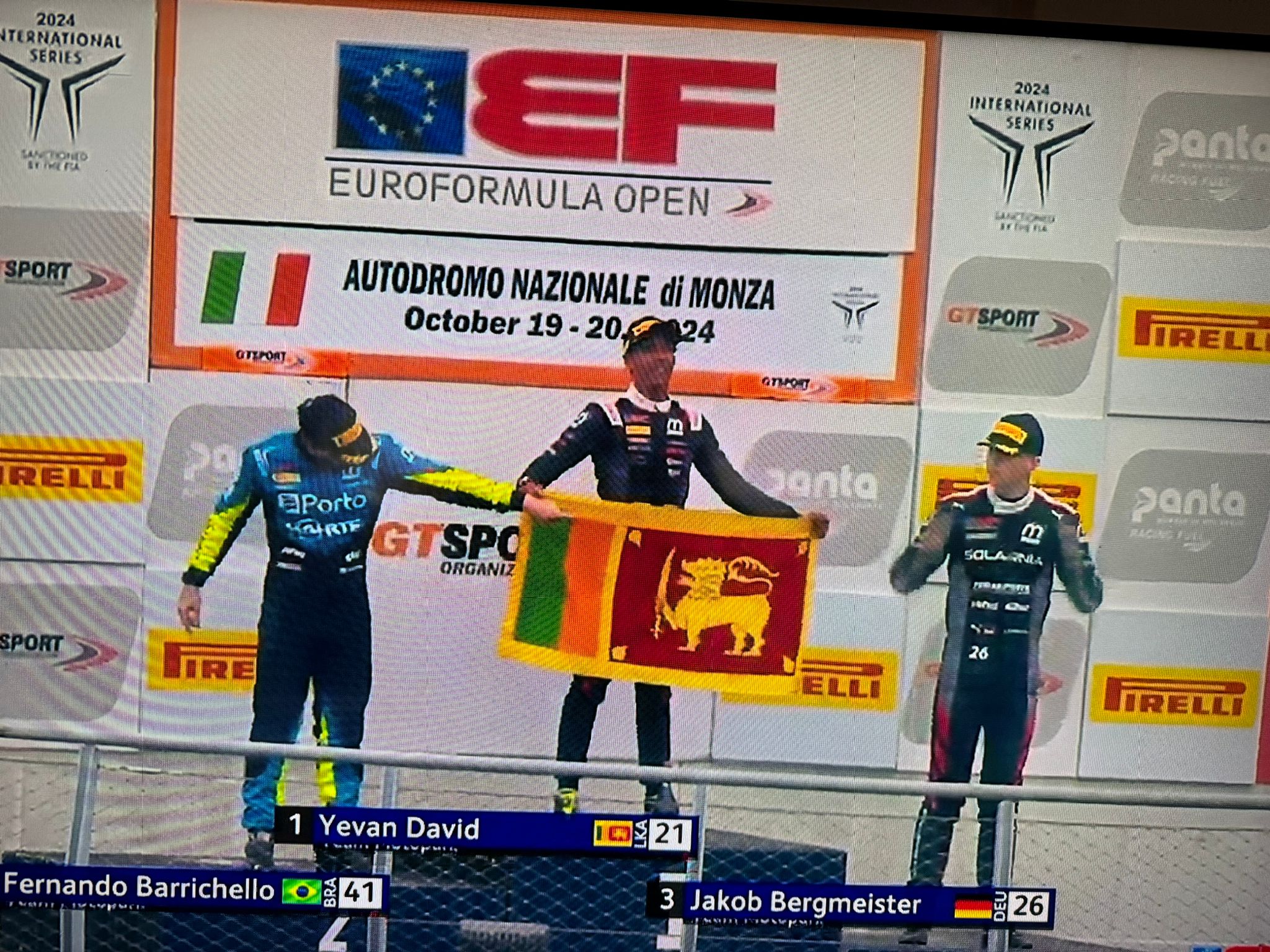 Yevan David is back on track this weekend after winning 2 out of 3 races and securing podium finishes in the last round!