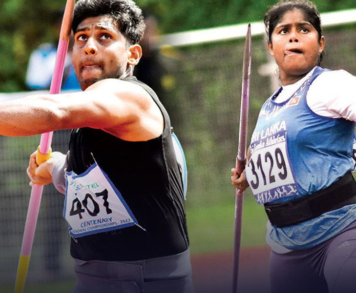 ආසියානු මලල ක්‍රීඩා  ශ්‍රී ලංකා නායකත්වයට පත්තූ හෙල්ල විසිකිරීමේ ශූරයන්