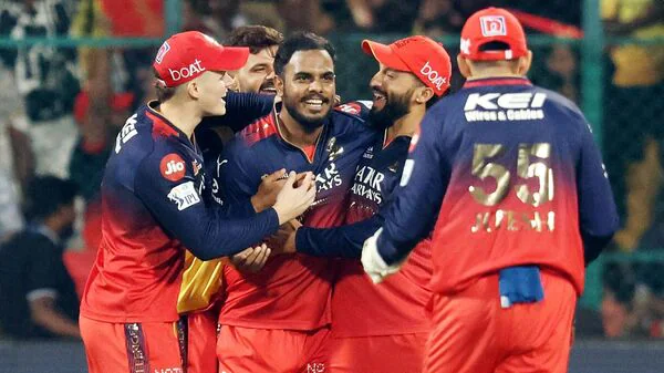 RCB Clinches Last-Ball Victory Against CSK in IPL Thriller