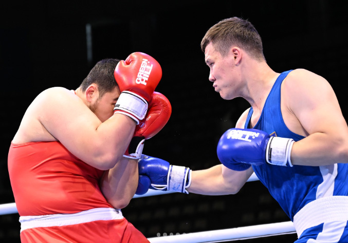 Kazakhstan’s Zholdaskhan Stuns with Quick KO on Day 7 of ASBC Championships