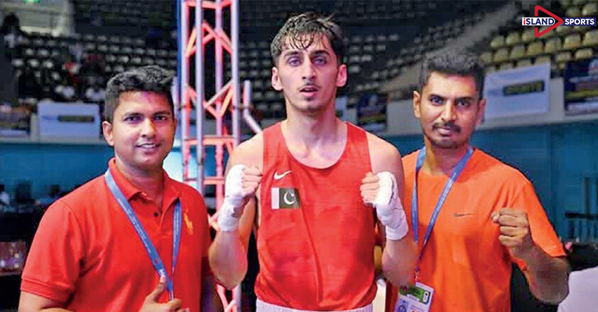 Lankan coaches behind Pakistan boxer’s glory