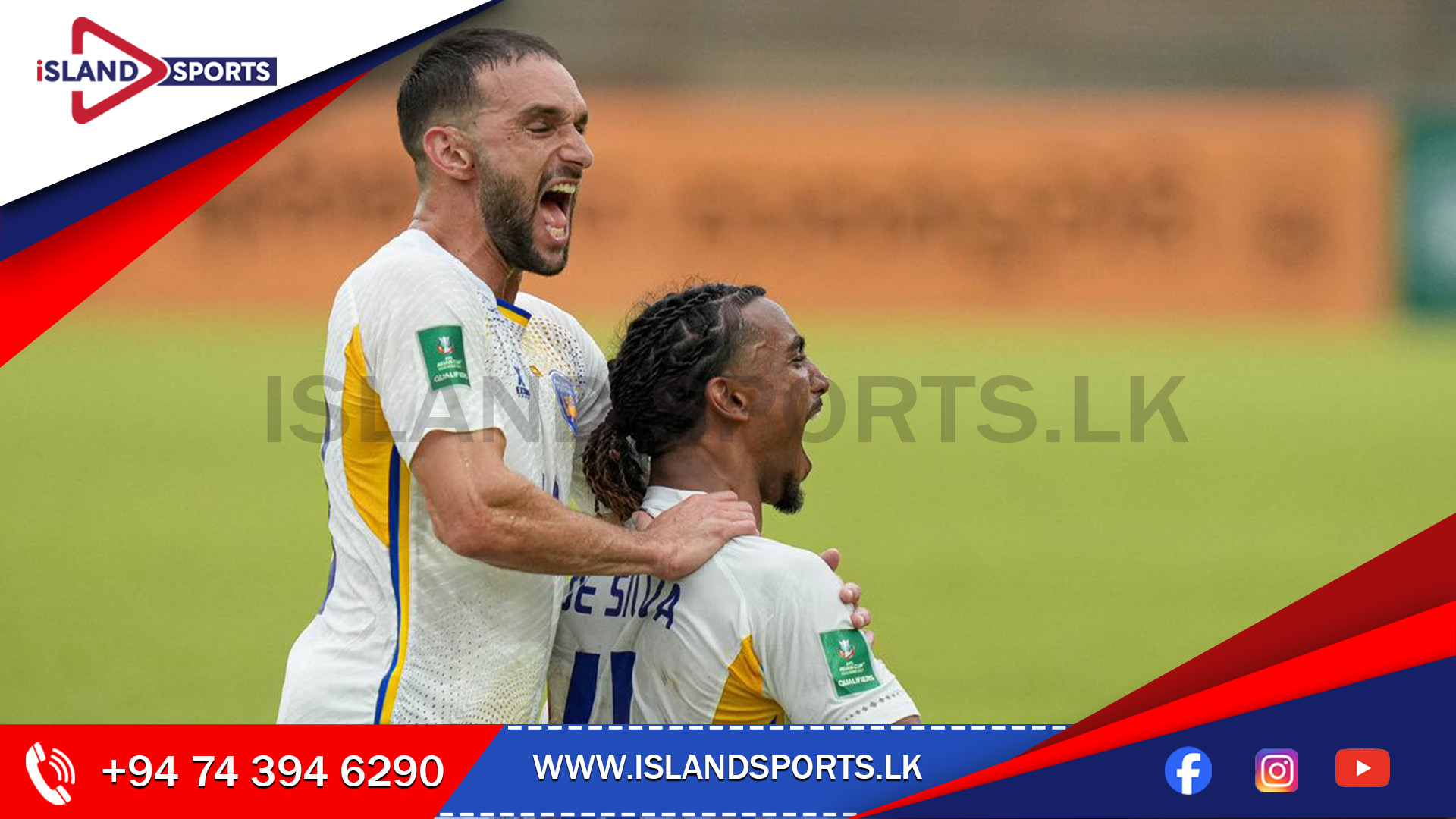 Sri Lanka Stun Chinese Taipei 3-1 in AFC Asian Cup Qualifier