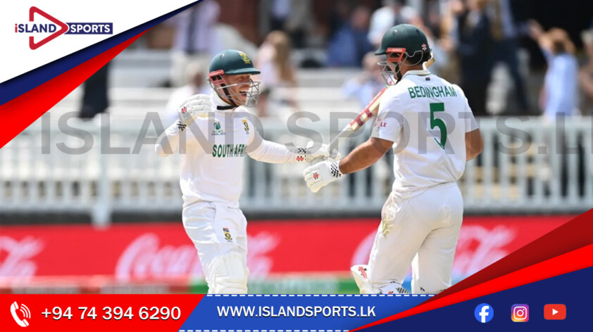 ICC ටෙස්ට් ලෝක ශූරතාව දකුණු අප්‍රිකාවට