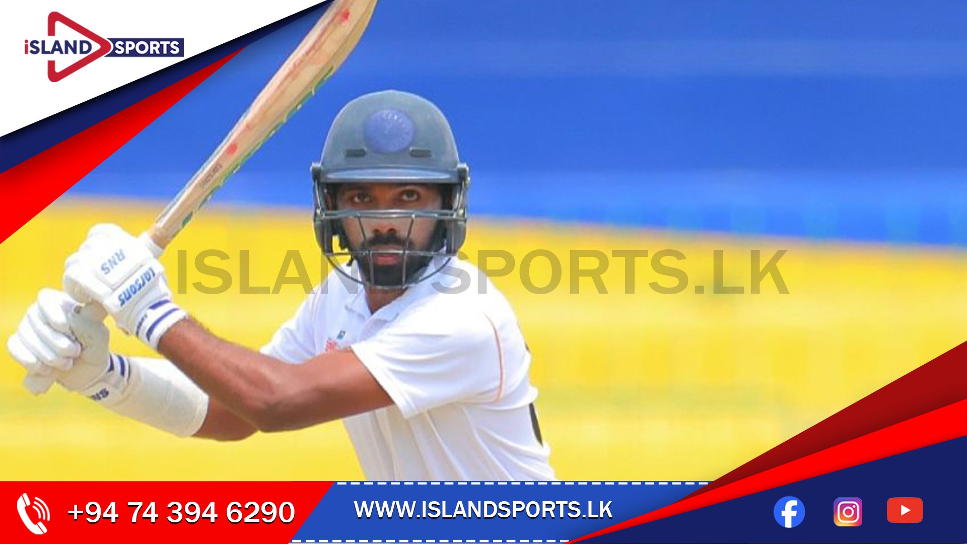 කොදෙව් සටනේදී ශ්‍රී ලංකාවට ගෞරවනීය ලකුණු පුවරුවක් !සොහාන් ද ලිවේරා ගෙන් ශතකයක්