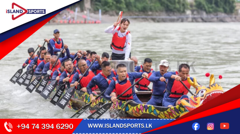 Air Force and Sabaragamuwa University Shine at China-Sri Lanka Dragon Boat Festival
