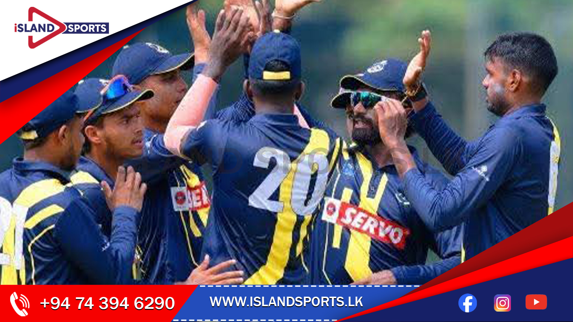 අන්තර් සමාජ පන්දුවාර 20යි 20 ක්‍රිකට් තරගාවලියේ  කෝල්ට්ස් කණ්ඩායම ලකුණු 59 කින් ජයගනී