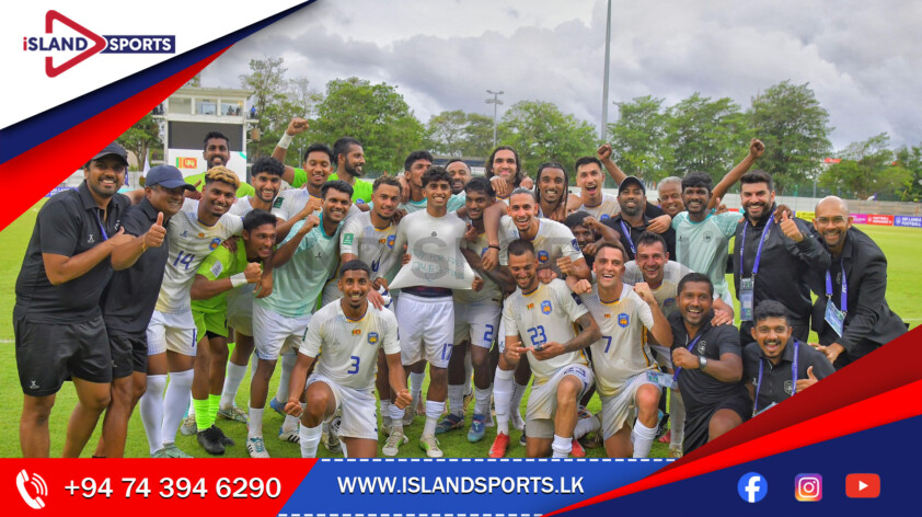 Sri Lanka Soars to FIFA Rank 196 After Emphatic Victory Over Chinese Taipei !