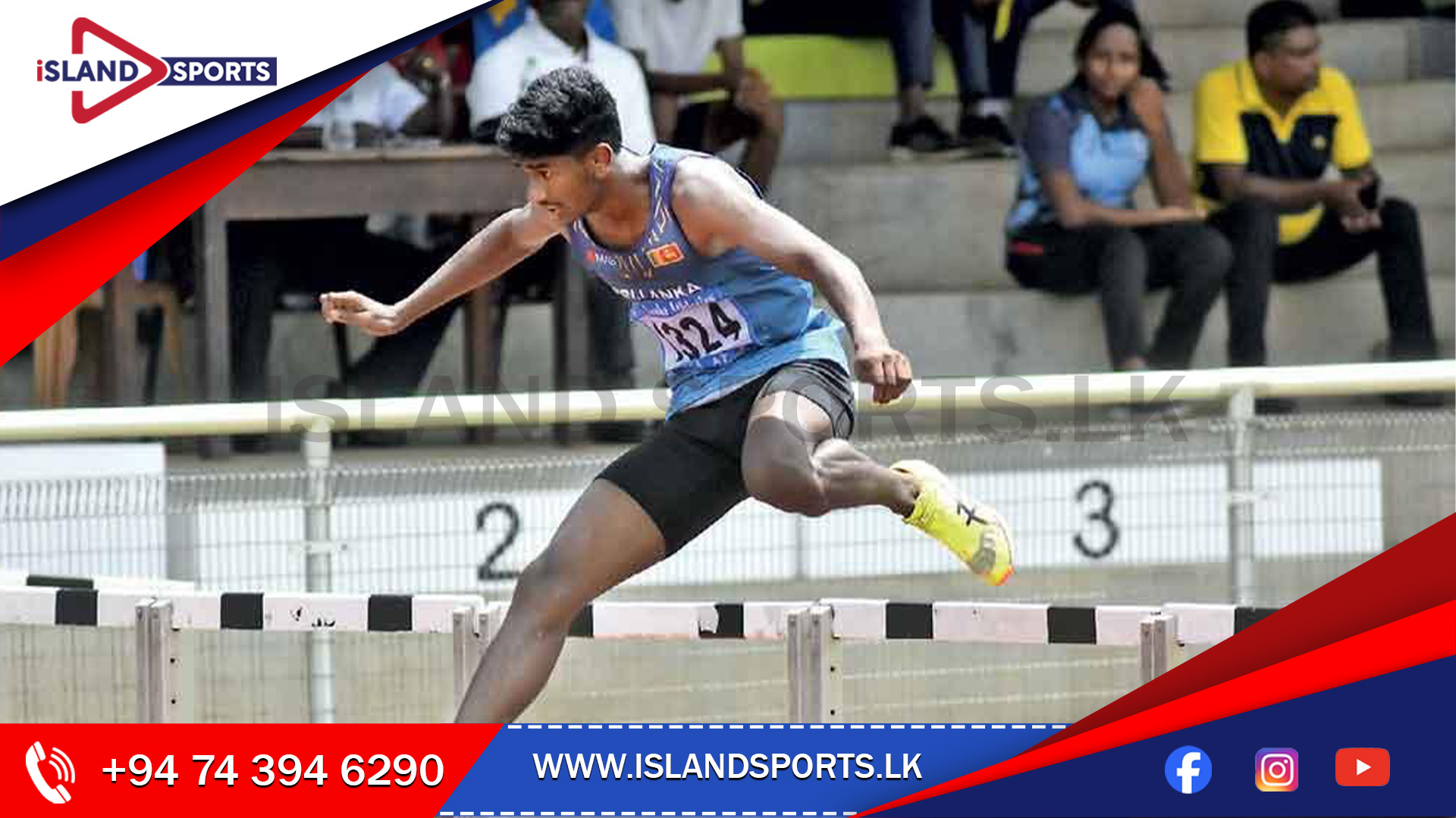 Akalanka Sets 400m Record at Junior Nationals