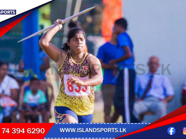 නදීෂාට ආසියානු හෙල්ල විසි තරගයෙන් රිදී පදක්කමක්!