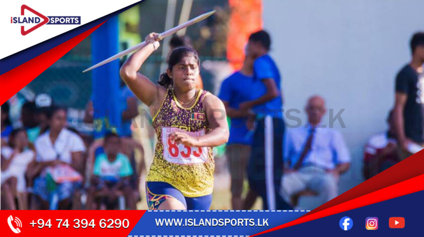 නදීෂාට ආසියානු හෙල්ල විසි තරගයෙන් රිදී පදක්කමක්!