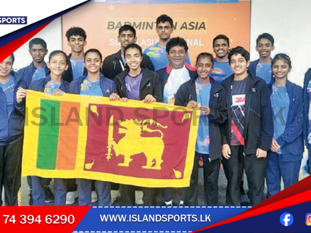 දකුණු ආසියානු බැඩ්මින්ටන් ශූරතාවලියේ ශ්‍රී ලංකාව ආධිපත්‍ය පතුරයි!