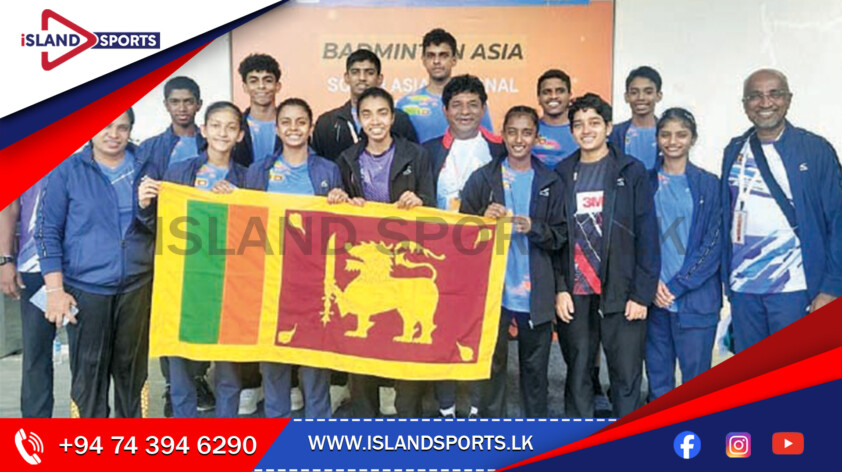 දකුණු ආසියානු බැඩ්මින්ටන් ශූරතාවලියේ ශ්‍රී ලංකාව ආධිපත්‍ය පතුරයි!