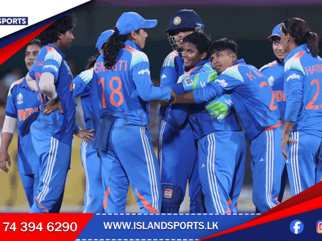 කාන්තා ලෝක කුසලාන පලමු තරඟයේ ජය ඉන්දියාවට !